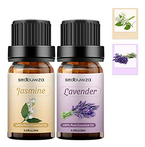 Aromaterapia Aceites - 100% Pure Jasmine & Lavender Essentia