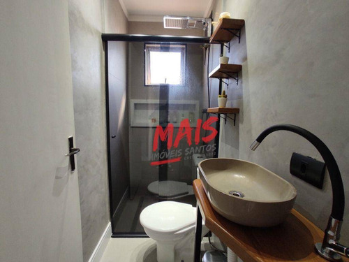 Imagem 5 de 26 de Apartamento Triplex Com 3 Dormitórios À Venda, 135 M² Por R$ 550.000 - Estuário - Santos/sp - Ap6279