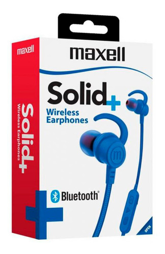 347782 - Audifonos Maxell Solid Eb-bt100 Inalamb