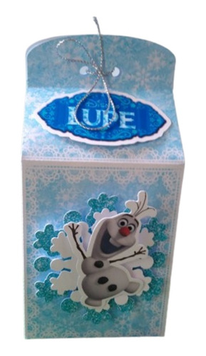 Frozen.milkbox 3d. Bolsitas Golosineras X10u.