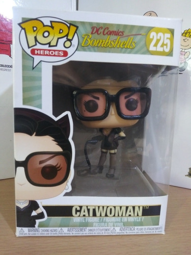 Funko Pop Catwoman (225) Dc Comics Bombshells Original 