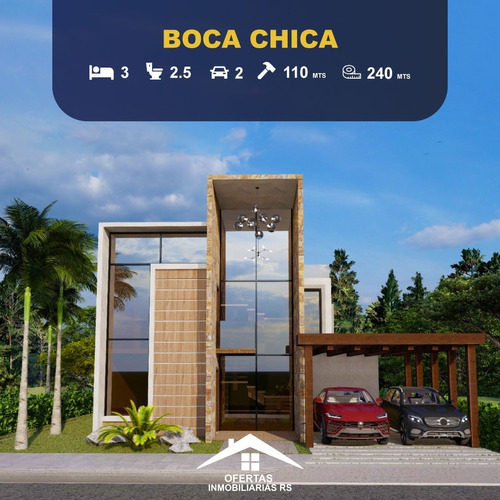 Moderno Proyecto De Villas Ideal Para Inversión Boca Chica Santo Domingo Este