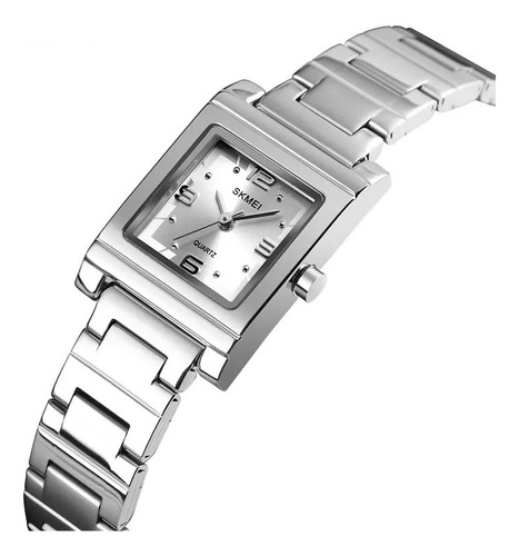 Reloj Elegante Skmei 1388 Para Dama Acero Inoxidable