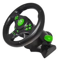 Comprar Volante Gamer Com Pedais, Cambio. Xbox360, Pc, Ps2, Ps3 Cor Preto