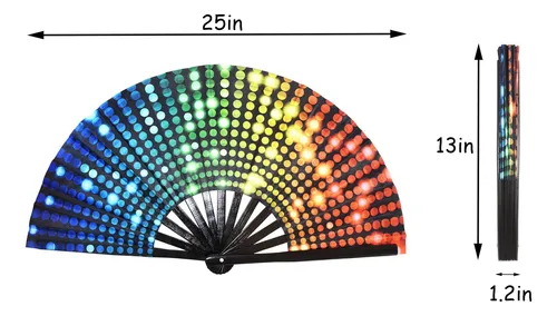 Fanático De Rodudu Uv Glow Rave, Gran Fanático De Las Manos