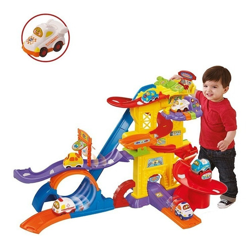 Vtech Bolidos Super Pista Looping Con Luz Y Sonido