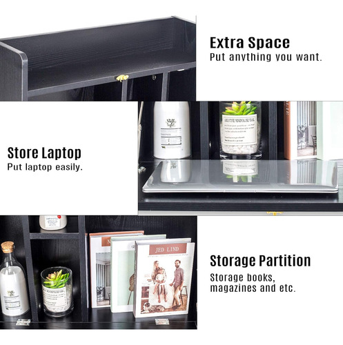 Yusing - Mesa De Pared Multifuncional Plegable Computad...