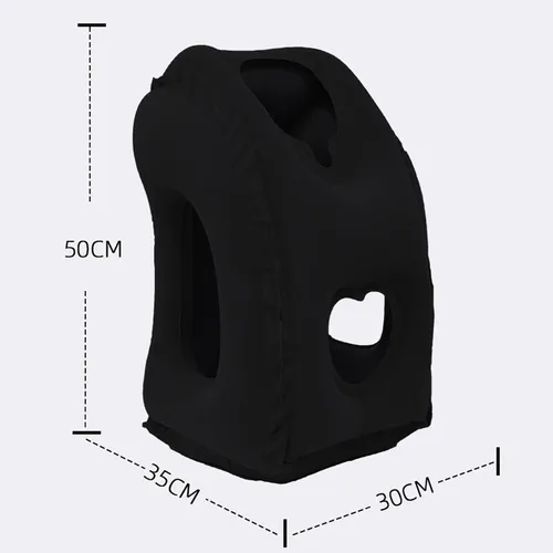 Reposacabezas Portátil Niños Adultos Almohada For Negro