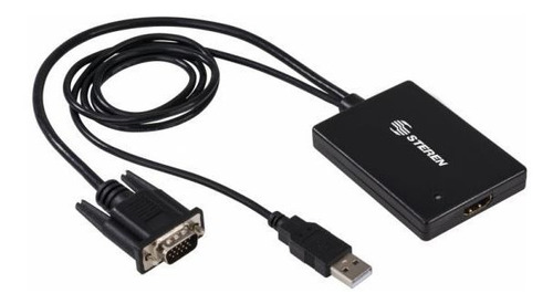 Conversor Vga A Hdmi + Audio