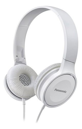 Auriculares Vincha Plegable 3,5mm Panasonic Rp-hf100e Color Blanco