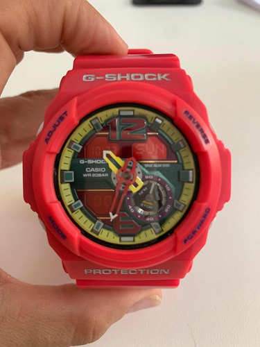 Reloj Casio G-shock Ga-310 Mujer Rosa Resina 200m.
