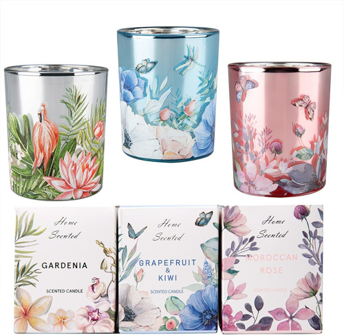 Velas Aromáticas, Paquete De 3 Regalos, Velas De Aroma...