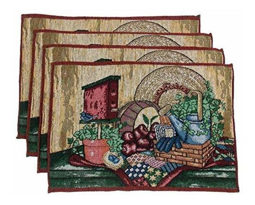 Salvamanteles Individuale Placemat Bundle - Set Of 4 Garden 