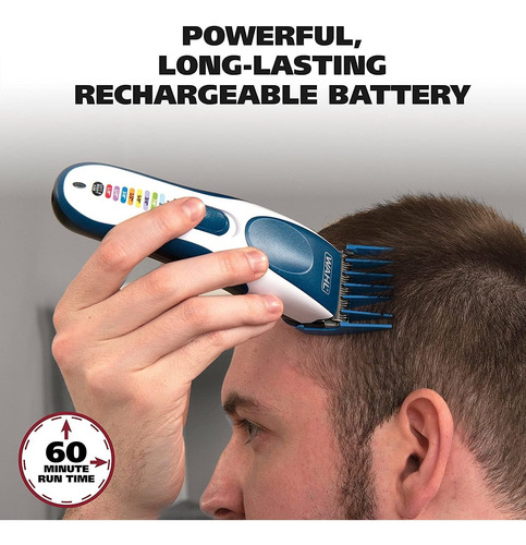 Máquina Para Cortar Pelo De Color Wahl Pro, Recargable, Inal