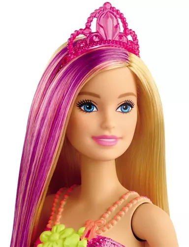 Boneca Barbie Princesa com coroa Mattel - Loja Zuza Brinquedos