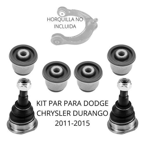 Kit Bujes Y Par Rotulas Para Dodge Chrysler Durango 11-15