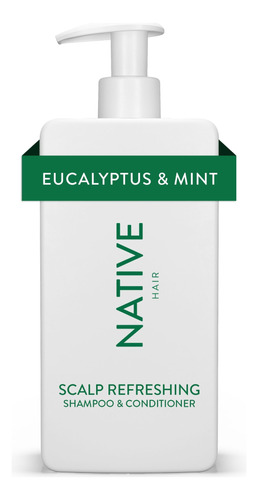 Native Scalp Refreshing 2-in-1 Shampoo & Conditioner, Eucaly