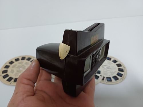 7k Antiguo View Master De Baquelita Funcionando Más 3 Discos