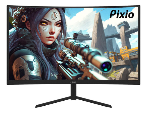 Monitor Pixio Pxc243 S 24 Pulgadas 1500r Curve Va