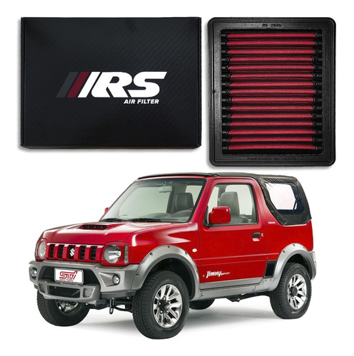 Filtro Ar Esportivo Inbox Suzuki Jimny 4all 2021 Rs Filtros