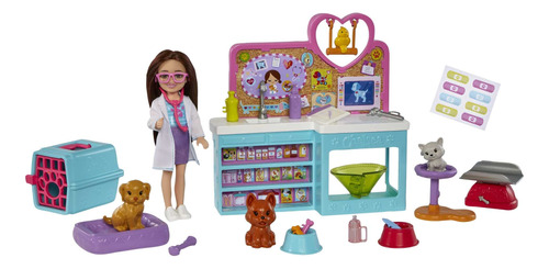 Barbie Mundo De Chelsea Chelsea Veterinaria Muñeca Para Niña