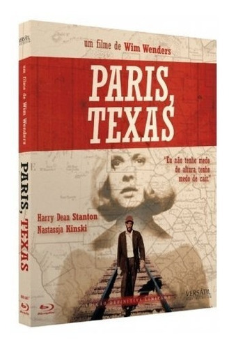 Blu-ray Paris, Texas - Ed. Limitada  Livreto E 2 cards