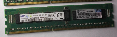 Memoria Para Servidor Samsung Ddr3 4gb 1rx4 Pc3-10600r-09 (Usado)