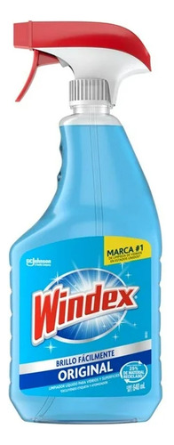 Limpiador Líquido Windex Original 640 Ml