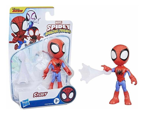 Muñeco Spiderman Spidey Y Sus Amigos Marvel 10 Cm