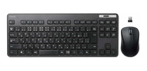 Teclado Fino Inalambrico Elecom Diseño Japone Estandar