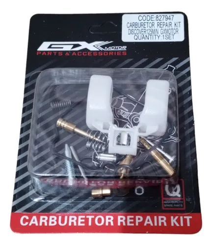 Kit Carburador Discover 125+ Max Bajaj Tipo Original