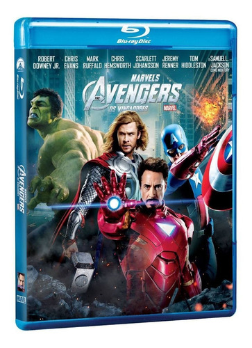 Blu-ray Os Vingadores Avengers Marvel Novo Lacrado Original