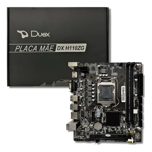 正規品販売！ Placa Mãe Dx H110zg Lga 1151 Ddr4 Rede Gigabit 10/100/1000 ブースター・導入液