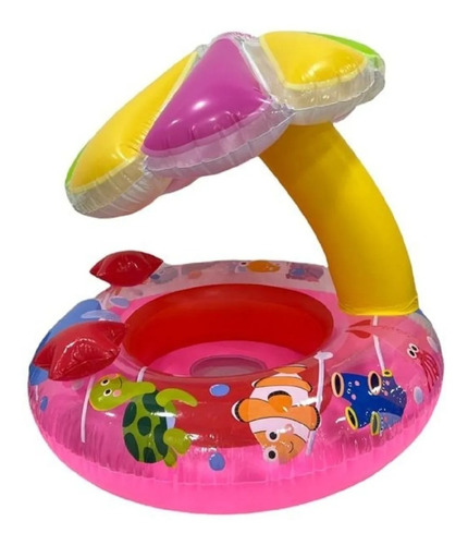 Flotador Inflable  Diseño Bebes Sombrilla