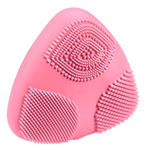 Cepillo De Limpieza Facial Y Corporal De Silicon Sf1pnkes