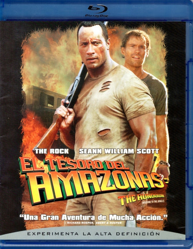 El Tesoro Del Amazonas Dwayne Johnson Pelicula Blu-ray