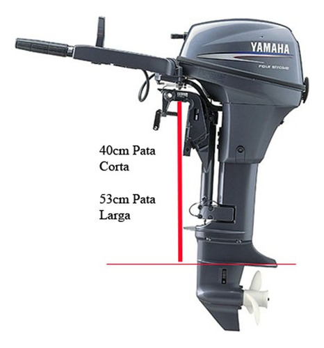 Motores Yamaha 8hp 4t Arr Manual Pata Larga Consulte Contado