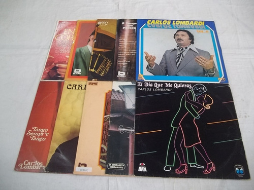 Lp Vinil - Carlos Lombardi - 10 Discos