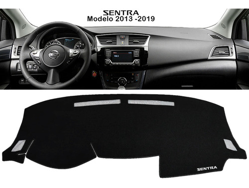 Cubre Tablero Bordado Nissan Sentra Modelo 2013 - 2019