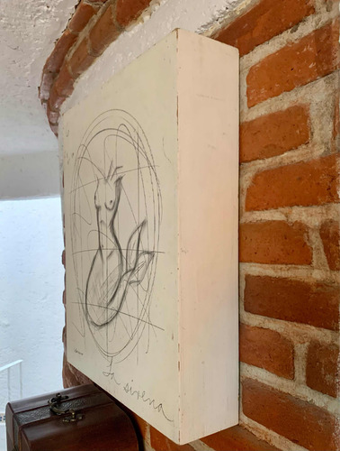 Dibujo La Sirena Juan Soriano (Usado)