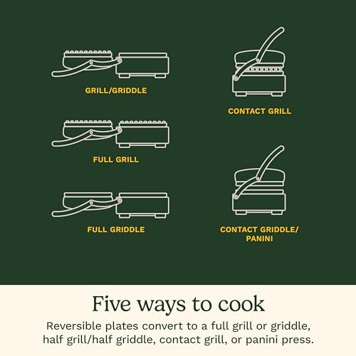 Cuisinart Gr-4np1 5-en-1 Griddler, 13.5 (l) X 11.5 (w) X 7