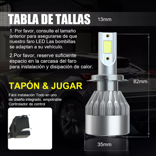 Para Ford Focus Mk3 2010-2020, Kit De Farol Led,