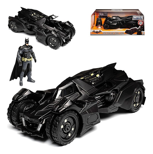 Vehiculo Batman, Batimovil Metalico + Figura Batman