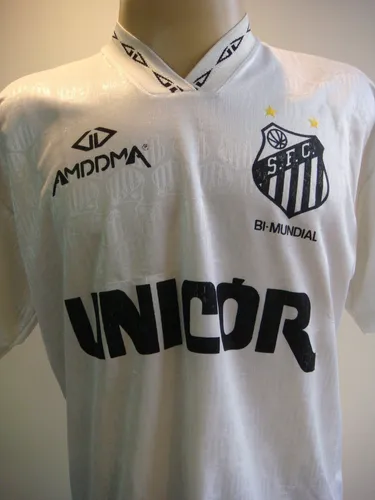 Camisa Futebol Santos F.c. Sp Amddma (1995) Usada Jogo 3109