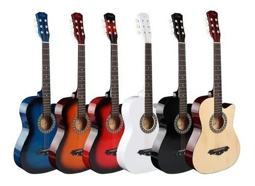 Pack Guitarra Clásica Para Aprender! + Funda + Soporte Pie