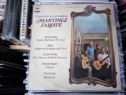 Martinez Zarate Cuarteto De Guitarras Lp Argentino / Kktus