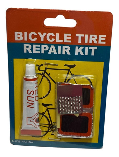 Parches Y Solución Kit P/ Reparar Camaras D/ Bici Works!!