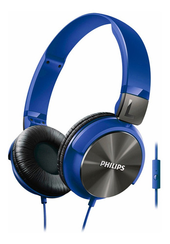 Philips Auricular Dj Shl 3165 Blu Ppct