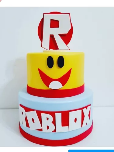 Bolo cenográfico Roblox