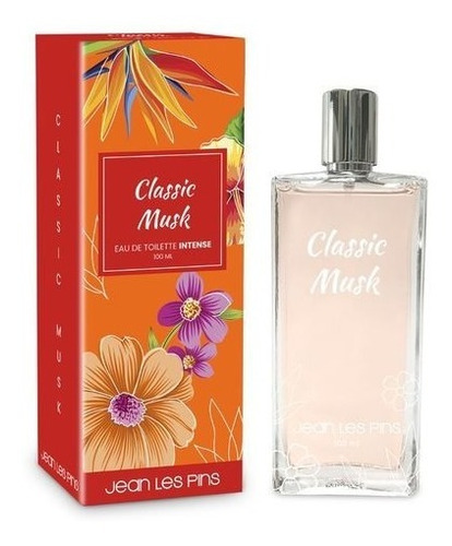 Fragancias Musk 100 Ml Edt Jean Les Pins  100ml